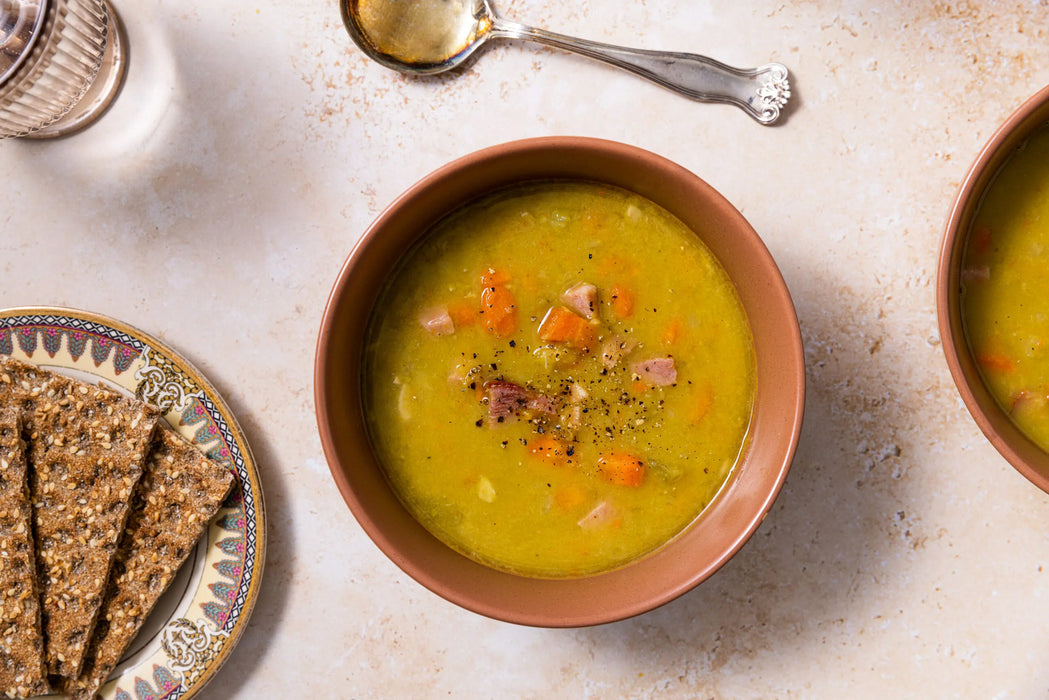 Split pea ham soup pic