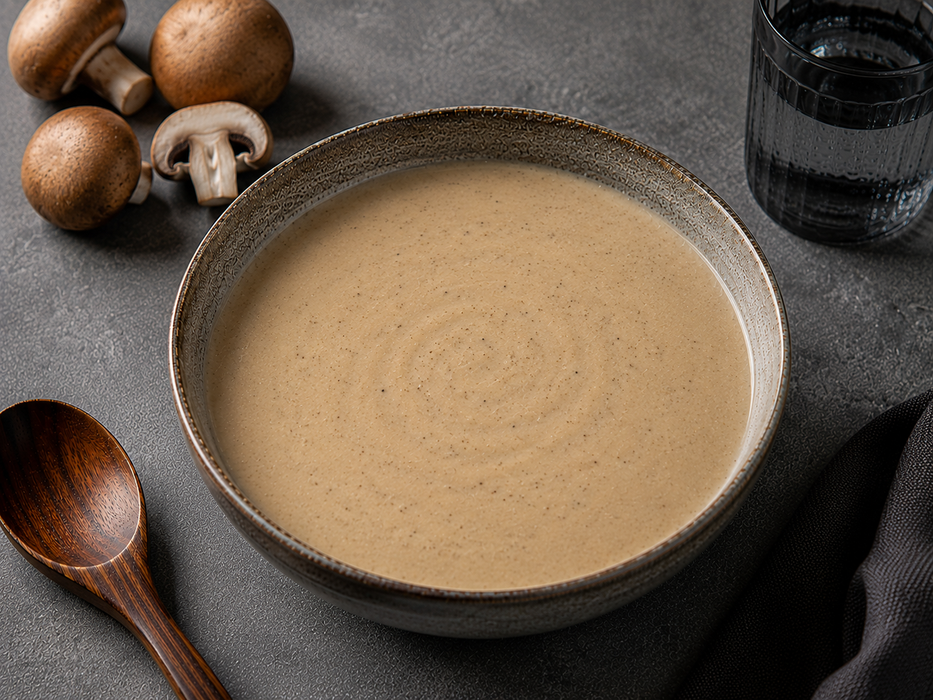 Creamy Mushroom Miso Soup