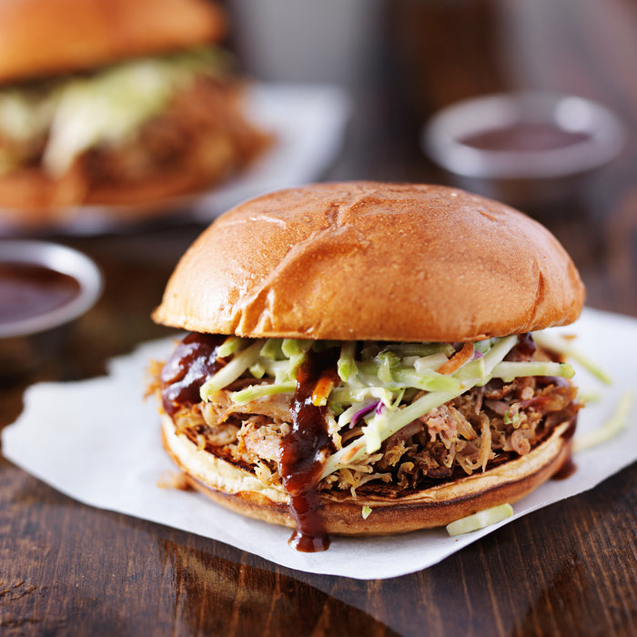 BBQ Pulled Pork or Pulled Jackfruit