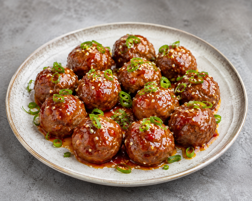 Sweet Chili Glazed Meatballs